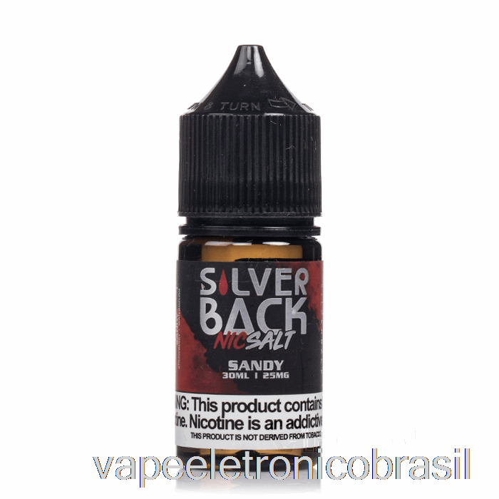 Vape Recarregável Arenoso - Silverback Juice Co. Sais - 30ml 45mg